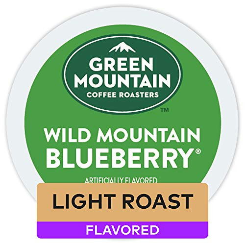 Green Mountain Coffee Roasters Wild Mountain Blueberry, Keurig Single-Serve K-Cup Pods, 72 Count (6 Boxes of 12 Pods)