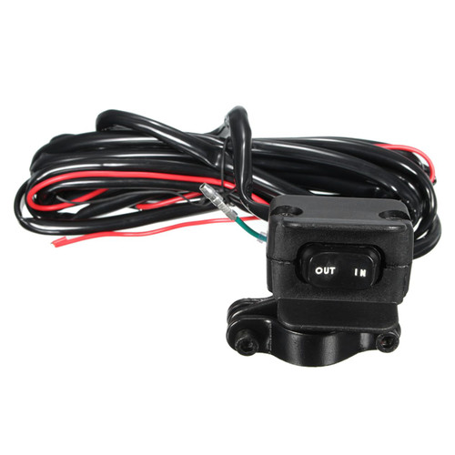 Vaguelly 1Pc Winch Switch Control Off-Road Modification Off-Road Electric Winch Wireless Switch Electric Switch Relay Switch Winch Switching Control joycon Switch Handle abs Remote Control