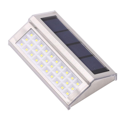 Uonlytech 1pc Solar Stair Light Solar Lights for Outside Fence Solar Lights Outdoor Decor Solar Deck Lights Outdoor Solar Deck Post Lights Step Stairs Step Light Lamp LED Decorate