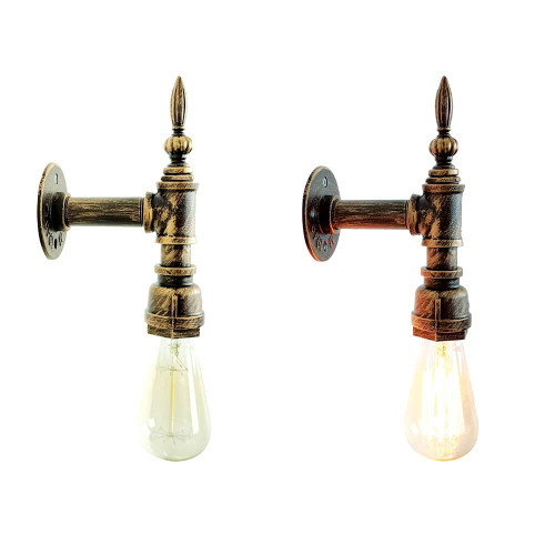 LIZIPAI Farmhouse Wall Light 2 Pack;Industrial Sconces Wall Lighting ;Sconces Wall Decor;Wall Sconces Set of Two(Bulb Not Included)