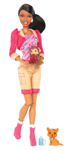 Barbie I Can Be Zoo Keeper Doll, Brunette