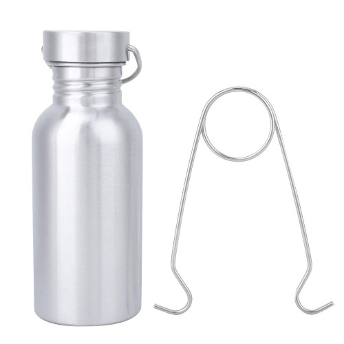 plplaaoo Outdoor Vacuum Insulated Drinking Bottles Leak Resistant Stainless Steel Water Bottle for Cyclists, 2 Pcs Stainless Steel Water Bottle, Runners, Hikers, Beach Goers, Picnics, Camping (750ml)