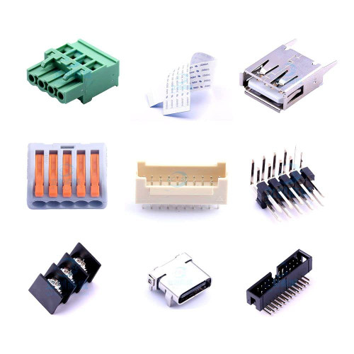 20 Pcs XH2.54 Straight pin Socket 16pin in-line Wire-to-Board/Wire-to-Wire Connector Through Hole XH Connector Male pin 0.098" 2.50mm Phosphor Bronze XH-16A