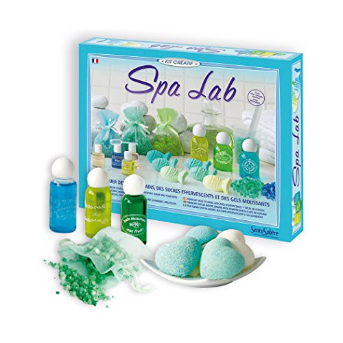 SentoSphere Spa Lab Creative Laboratory Kit for Making Your Own Relaxing Soaps, Gels and Bath Salts SentoSphere Spa Lab Creative Laboratory Kit for Making Your Own Relaxing Soaps, Gels and Bath Salts