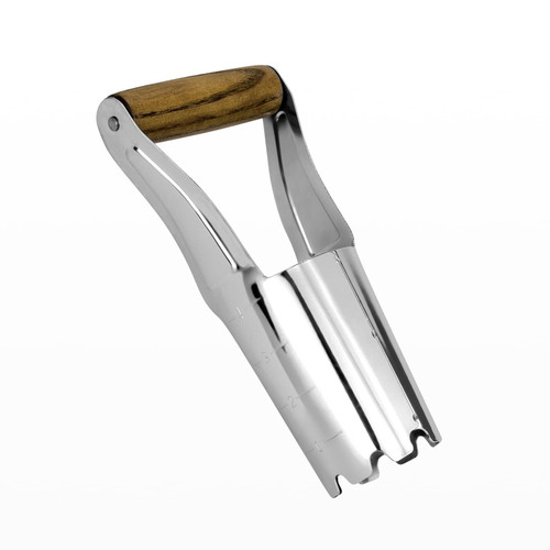 Dewayna Bulb Planter Tool, 4 Inches Depth Mark Hand Bulb Planter, Non-Bending Stainless Steel Bulb Planter Digger, Garden Bulb Transplanter with Comfortable Grip Wooden Handle for Tulip and Daffodils Dewayna Bulb Planter Tool, 4 Inches Depth Mark Hand Bulb Planter, Non-Bending Stainless Steel Bulb Planter Digger, Garden Bulb Transplanter with Comfortable Grip Wooden Handle for Tulip and Daffodils
