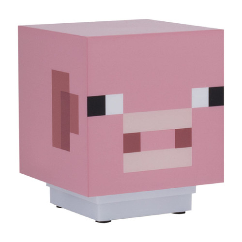 Paladone Minecraft Pig Light with Sound | Officially Licensed Merchandise Paladone Minecraft Pig Light with Sound | Officially Licensed Merchandise