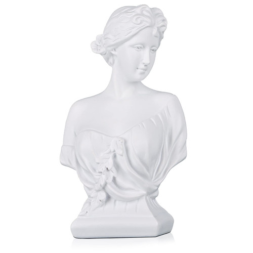 LCCCK Greek Bust Statue Goddess Venus Sculpture, Classic Roman Aphrodite Statue Greek Mythology Decor Gifts, Bust Sculpture for Home Decor, Used for Sketch Practice Aesthetics Statues and Sculptures LCCCK Greek Bust Statue Goddess Venus Sculpture, Classic Roman Aphrodite Statue Greek Mythology Decor Gifts, Bust Sculpture for Home Decor, Used for Sketch Practice Aesthetics Statues and Sculptures