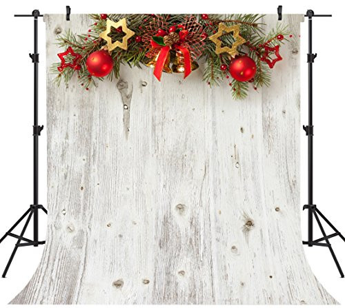 OUYIDA 10X10FT Seamless Christmas Theme Pictorial Cloth Customized Photography Backdrop Background Studio Prop SD128