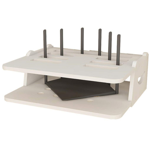Router rack Shelf Wall Mount WiFi Router Stand Floating Wall Mounted Shelf Wall-Mounted Floating Holder Shelf Bracket for TV Accessories WiFi Router TV Box Set Top Box