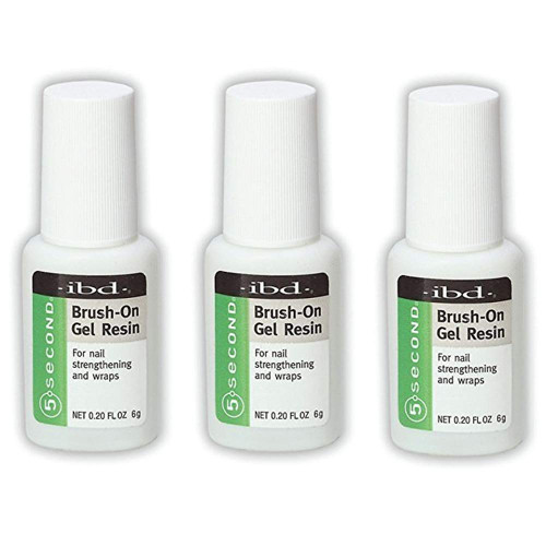 IBD Ibd 5 Second Brush-on Gel Resin - Net Wt. 0.20 oz (Pack of 3)