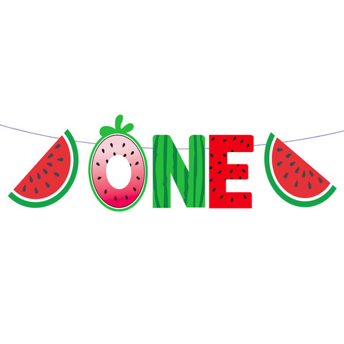 One In A Melon High Chair Banner, Watermelon Theme First Birthday, One in a Melon Birthday, One in a Melon Banner, Watermelon Party Decorations, Watermelon 1st Birthday Decorations.