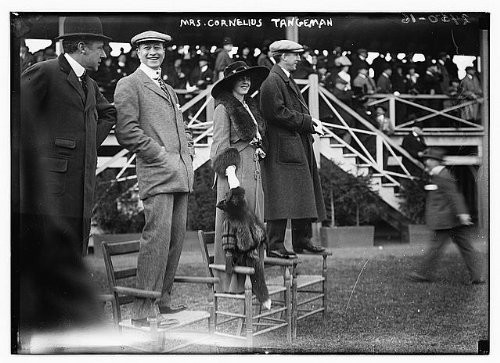 HistoricalFindings Photo: Mrs. Cornelius Tangeman,1910-1915,Standing on Chair,Men,Bain News Service