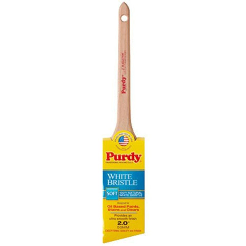 2" Purdy 144024420 Adjutant Angled Sash Paint Brush, White China Bristle 2" Purdy 144024420 Adjutant Angled Sash Paint Brush, White China Bristle