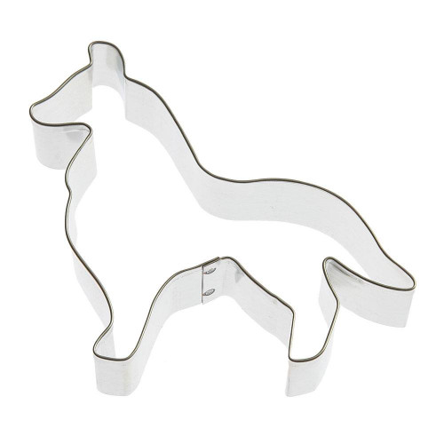 Foose Collie Dog Cookie Cutter 4.75 Inch Animals Handmade in USA Tin Plated Steel Foose Collie Dog Cookie Cutter 4.75 Inch Animals Handmade in USA Tin Plated Steel