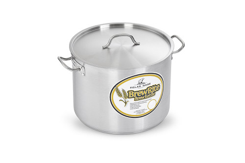 Polar Ware Stainless Steel BrewRite Kettle, 80-Quart
