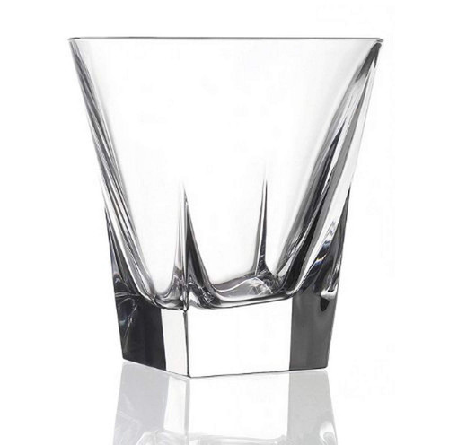 Lorenzo Rcr Crystal Fusion Double Old Fashion Glass, Set of 6