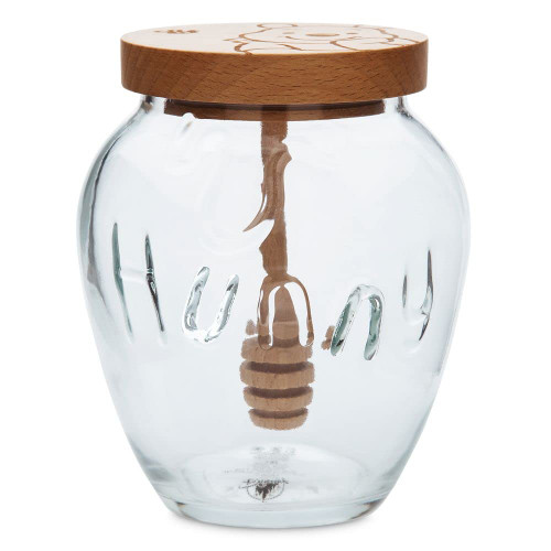 Disney Winnie the Pooh Glass Honey Jar Disney Winnie the Pooh Glass Honey Jar