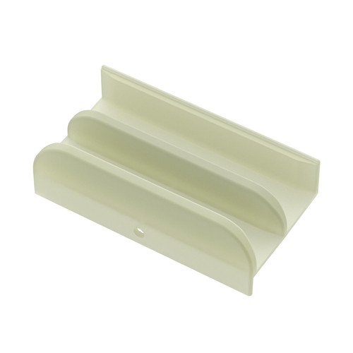 GRONGU Sliding Shower Door Bottom Guide M 6219 Glass Shower Door Track Compatible with Sliding Shower Door Systems Shower Door Parts Bottom Guide 1/2 Inch Wide Shower Door Replacement Parts