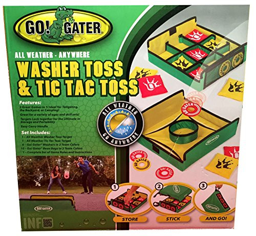 GO! GATOR Washer Toss & Tic Tac Toss