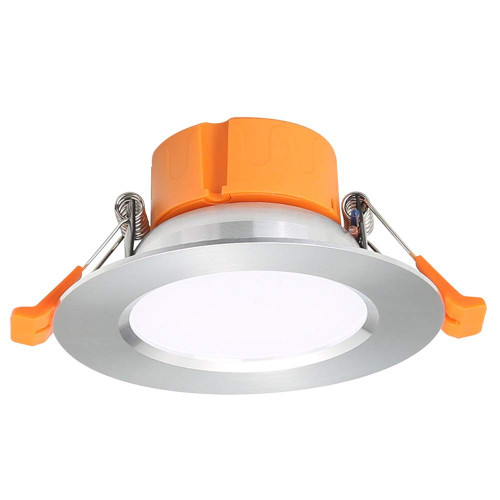 AIKUZ Smooth Design Household Ceiling Downlight 3w/5w/7w Led Embedded 3000k Panel Light High Ra Energy Saving Recessed Round Illumination Spotlight Ultra Slim (Color : White Light_5w)
