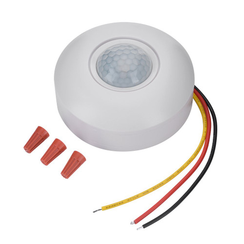 Infrared Motion Sensor Switch 360 DC 12V PIR Sensor Switch, Occupancy Sensor Light Switch, Motion Sensor Wall Switch with Time Delay for LED Ceiling Light