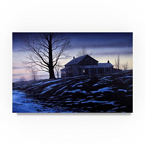 Early Morning Light by John Morrow, 16x24-Inch Canvas Wall Art