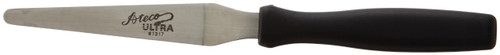 Ateco Ultra Offset Tapered Spatula with 4.75 by .75-Inch Stainless Steel Blade, Plastic Handle, Dishwasher Safe