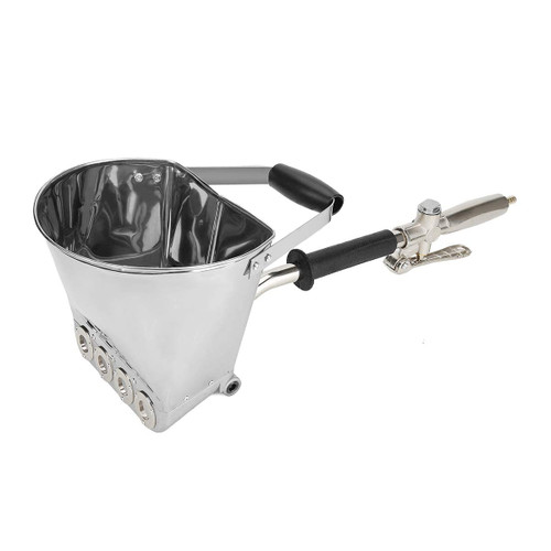 Ouya Cement Mortar Sprayer Gun Stucco Sprayer 4 Jet Gun Plaster Hopper Wall Painting Tool