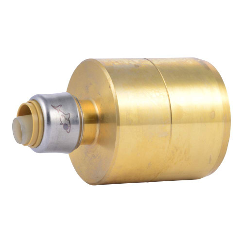 SharkBite 2 x 1/2 Inch Reducer, Push to Connect Brass Plumbing Fitting, PEX Pipe, Copper, CPVC, PE-RT, HDPE, UXL125416