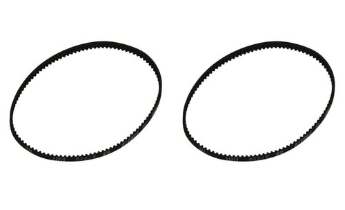 HASMX Replacement Vacuum Driven Belt for Vacuflo Turbocat Turbine Powerhead S3M312, TurboCat Central Vacuum Air Driven Turbo Brush Geared Belt (2-Pack)