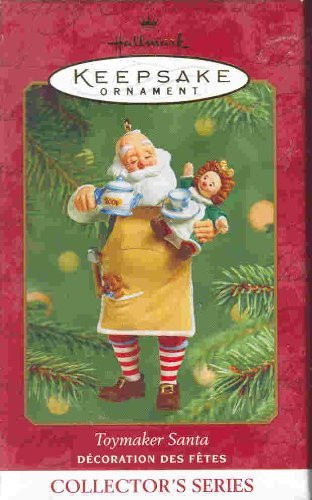 Hallmark Keepsake Ornament Toymaker Santa 2nd in Series