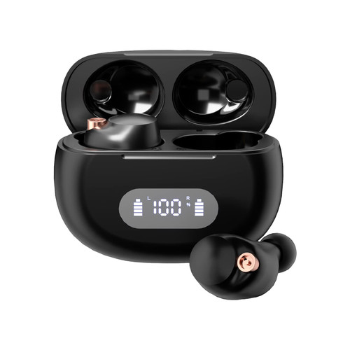 Wireless Earbuds, Bluetooth 5.3 in-Ear Earphones with LED Power Display Charging Case, Stereo Sound Noise Cancelling Earbuds with Mic, Bluetooth Headphones for Android iOS Phone Sports Working Wireless Earbuds, Bluetooth 5.3 in-Ear Earphones with LED Power Display Charging Case, Stereo Sound Noise Cancelling Earbuds with Mic, Bluetooth Headphones for Android iOS Phone Sports Working