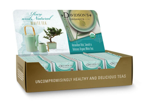 Davidson's Organics, White Peony, 100-count Individually Wrapped Tea Bags