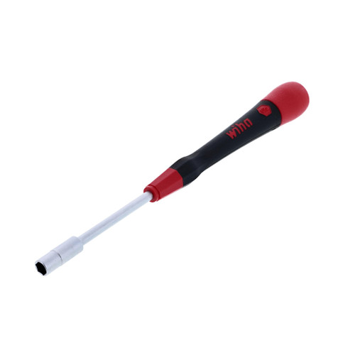 Wiha 26587 Nut Driver With Precision Soft PicoFinish Handle, Metric, 5.0 x 60mm