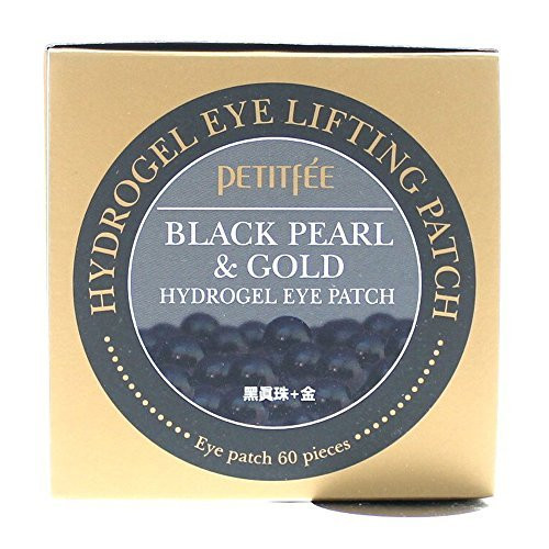 Petitfee Hydrogel Eyes Patches Pads Skincare Anti-aging Wrinkle Black Pearl 60p