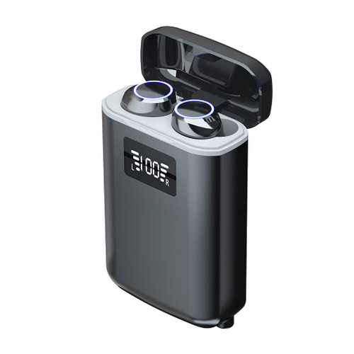 True Wireless Earbuds, TWS Bluetooth 5.1 Wireless Headset in Ear 3D Stereo Deep Bass IPX7 Waterproof Touch Control Headphones for Sport, with 4000Mah Charging Case True Wireless Earbuds, TWS Bluetooth 5.1 Wireless Headset in Ear 3D Stereo Deep Bass IPX7 Waterproof Touch Control Headphones for Sport, with 4000Mah Charging Case