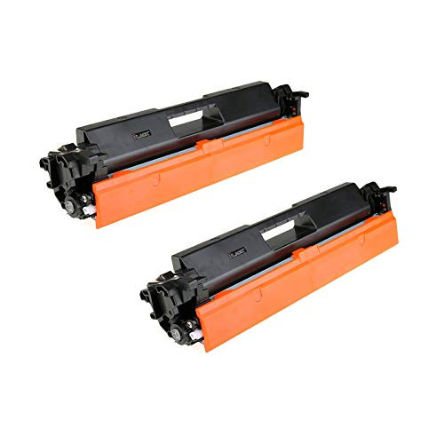 Amsahr CF230A HP th-CF230A M203dn M203dw Compatible Replacement Toner Cartridges with Two Black Cartridges Toner