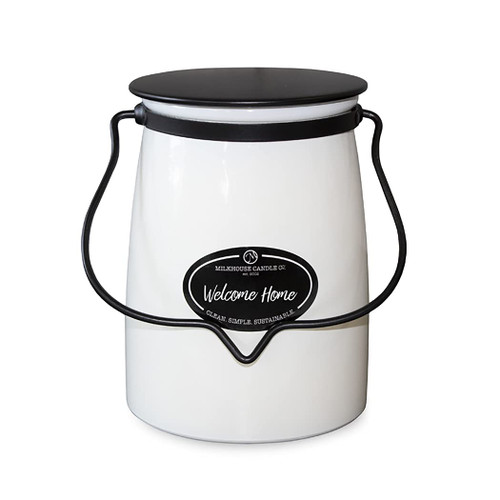 Milkhouse Candle Company, Welcome Home, Creamery Collection, Scented Soy Candle: Butter Jar Candle, 22 Ounce Milkhouse Candle Company, Welcome Home, Creamery Collection, Scented Soy Candle: Butter Jar Candle, 22 Ounce