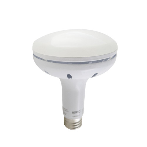 Aurio Lighting BR40 LED Flood Light Bulb, 17.5-Watt(90-Watt Equivalent), 1300 Lumens, 3000k Dimmable, E26 Base