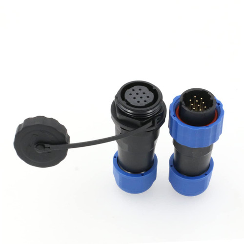 5 Pairs Waterproof IP65 Led Connector 2pin 3pin 4pin 5pin 20cm Male To