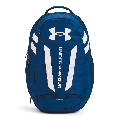 Under Armour unisex-adult Hustle 5.0 Backpack , (426) Varsity Blue / White / White , One Size Fits All