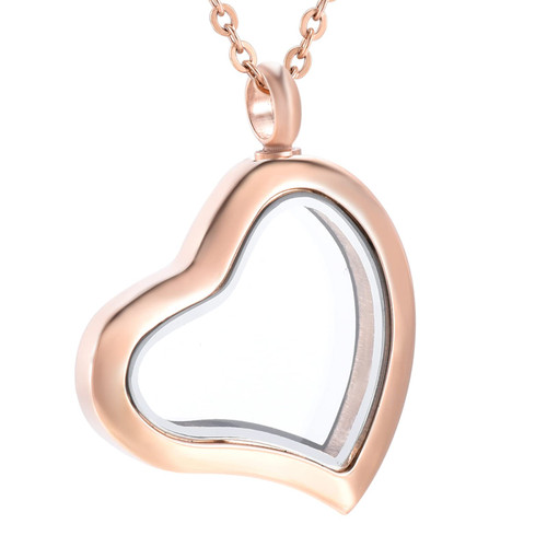 BIAIHQIE Stainless Steel Heart Cremation Keepsake Pendant Memorial Ashes Holder Urn Unisex Necklace Jewelry Urn BIAIHQIE Stainless Steel Heart Cremation Keepsake Pendant Memorial Ashes Holder Urn Unisex Necklace Jewelry Urn