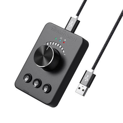 Studyset USB Volume Control Knob -Compatible Adapter Multimedia Computer Speaker Volume Controller Knob Studyset USB Volume Control Knob -Compatible Adapter Multimedia Computer Speaker Volume Controller Knob