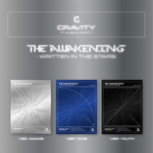 CRAVITY - The Awakening :Written in the Stars (Vol.1) Album+Extra Photocards Set (AWAKE ver.)