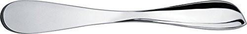 Alessi"eatit" Dessert Knives in Steel Aisi 420 Mirror Polished (Set of 4), Silver Alessi"eatit" Dessert Knives in Steel Aisi 420 Mirror Polished (Set of 4), Silver
