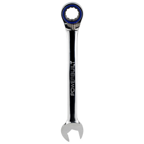 Powerbuilt 644109 13/16" Reversible Ratcheting Wrench, 1 Pack