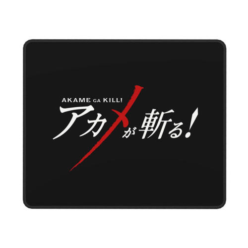 Anime Akame Ga Kill Mouse Pad Non-Slip Dirty Resistant Mouse Pads Wireless Mouse Home Office Game Decor