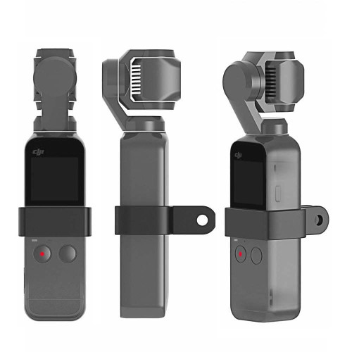 Compatible with DJI Osmo Pocket / DJI Osmo Pocket 2 Anti-Scratch Camera Silicone Case Protective Case for DJI Osmo Pocket 1 / DJI Osmo Pocket 2 Anti-Scratch Camera Accessories Black (A471)