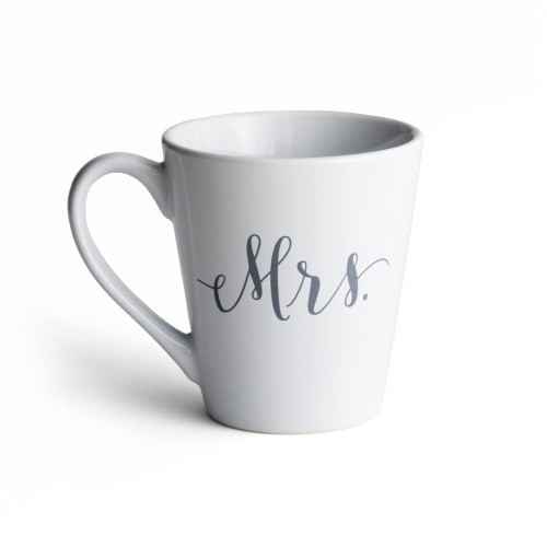 DaySpring Mrs. Better Together, 12 ounces Inspirational ceramic coffee mug, White