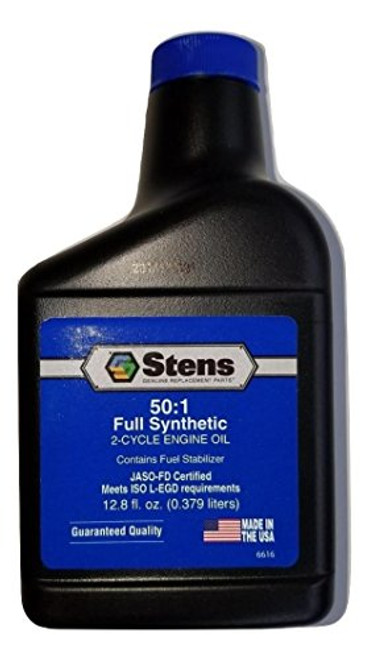 Stens 770-698 50:1 Full Synthetic 2-Cycle Engine Oil Mix 12.8 fl oz (12 Pack) Stens 770-698 50:1 Full Synthetic 2-Cycle Engine Oil Mix 12.8 fl oz (12 Pack)
